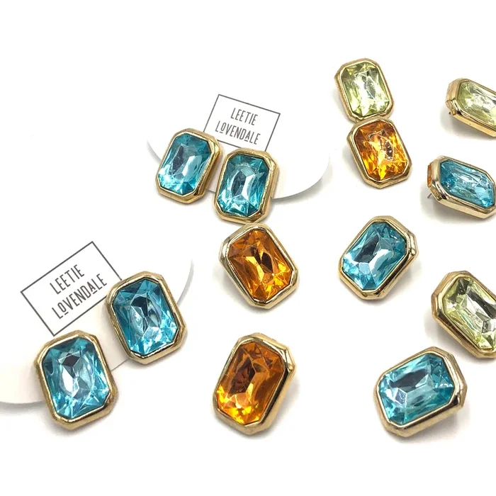 Excess Shine On Stud Earrings