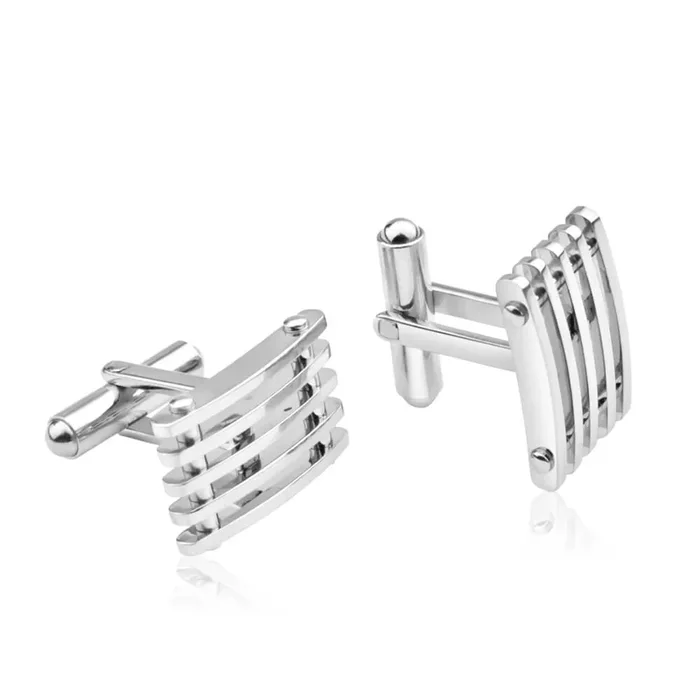 Forte Stainless Steel Rectangular Cufflinks