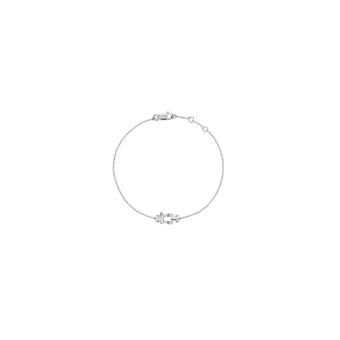 Fred Force 10 bracelet very small model in white gold | LEPAGE