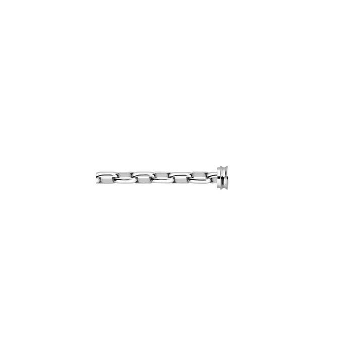 FRED Force 10 Maillons XL cable in white gold | Lepage official retailer