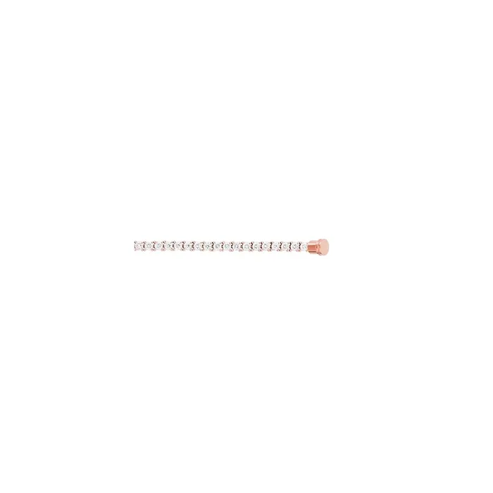 FRED Force 10 medium model cable in rose gold and diamonds | Lepage official retailer