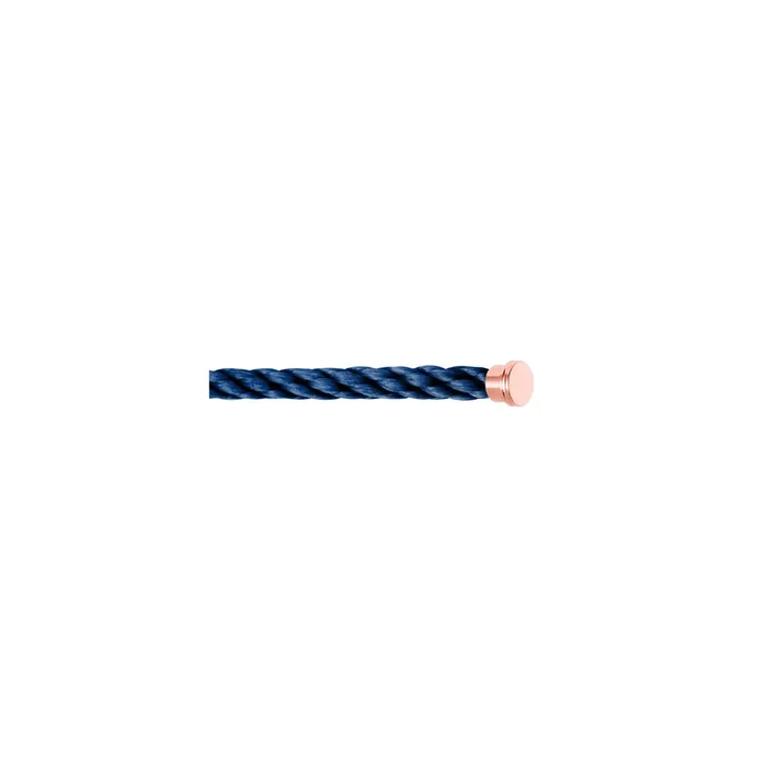 FRED Force 10 Navy LM cable rose gold steel | Lepage