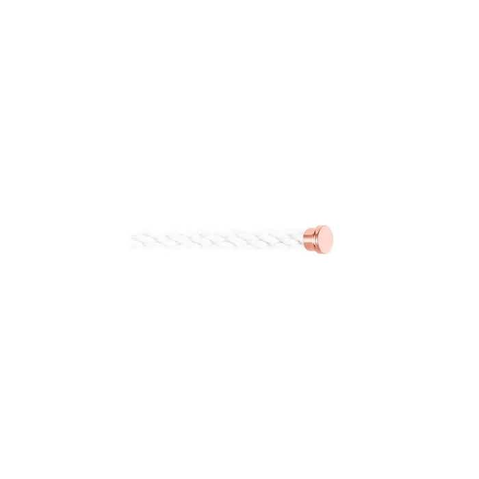 FRED Force 10 White LM cable rose gold steel | Lepage