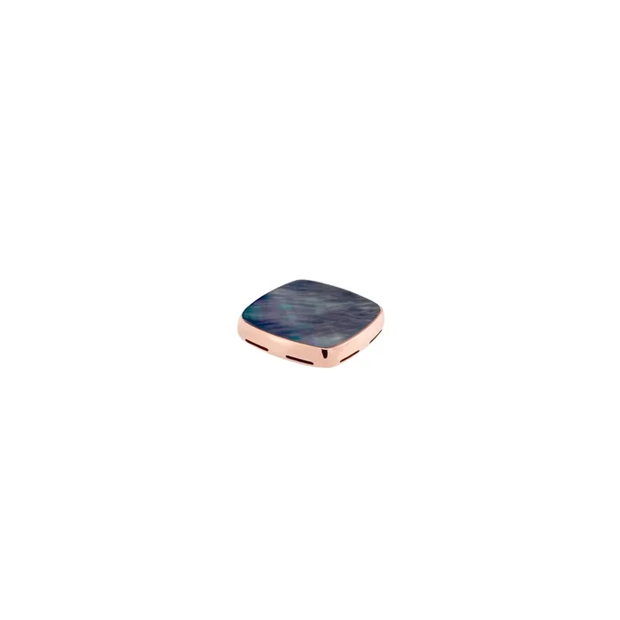 Fred Pain de Sucre signet ring large model yellow gold and grey mother of pearl – Lepage