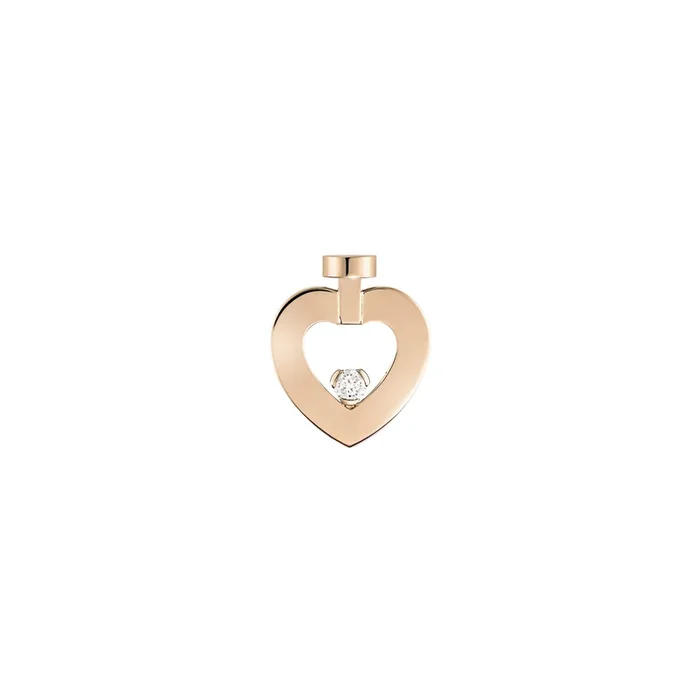 Fred Pretty Woman earring in rose gold and diamonds – Lepage