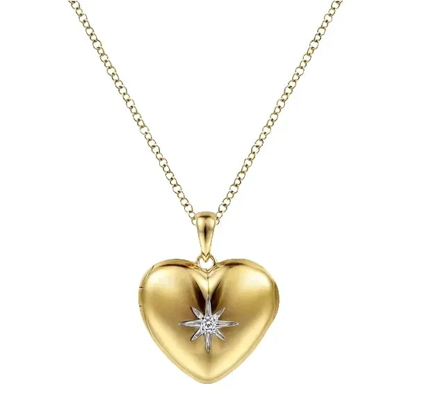 GABRIEL & CO. Contemporary Locket