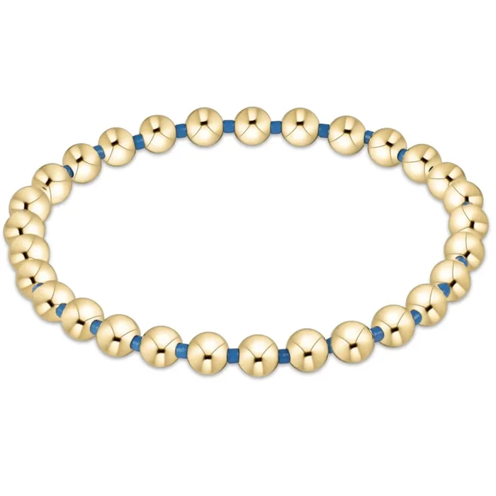 Gameday Hope Grateful 5mm Bead Bracelet – Cobalt