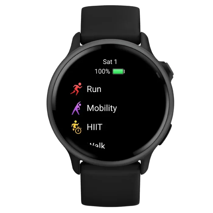 Garmin Vívoactive 6 Gray 42 mm black strap watch 010-02985-00 – Lepage