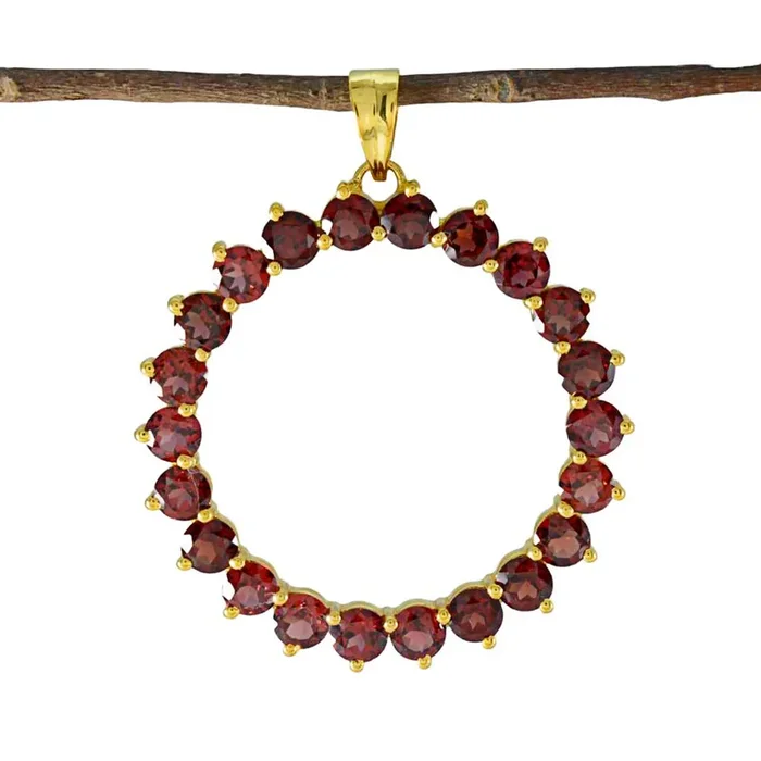 Garnet Essential Egyptian Silver multiple Daniela Armor Red Pendant Jewelry