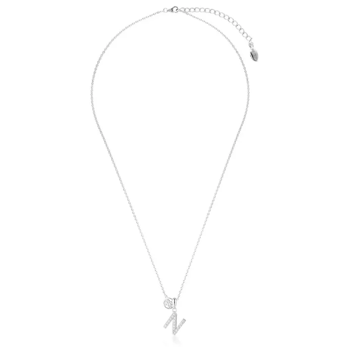 Georgini Sterling Silver Luxury Letters N Pendant On Chain
