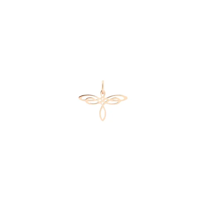 Ginette NY Mini dragonfly charm in rose gold – Lepage