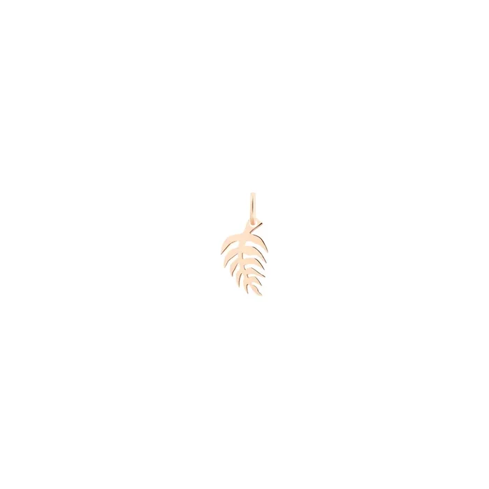 Ginette NY Mini palm charm pendant in rose gold – Lepage