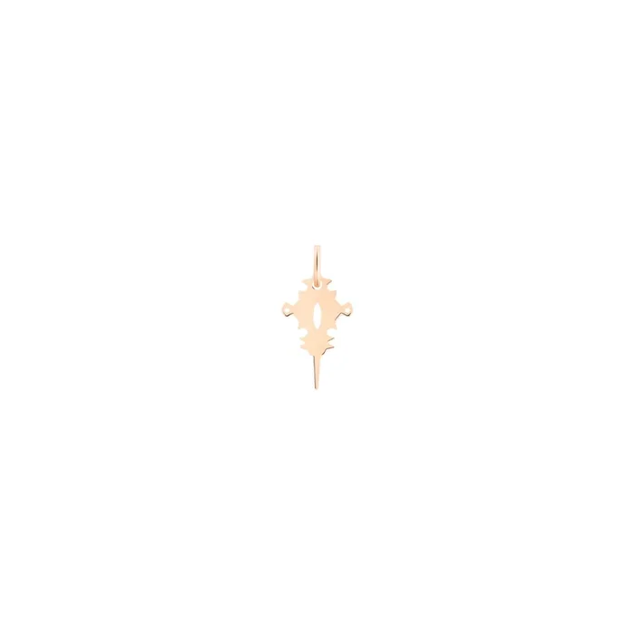 Ginette NY Mini Tanger charm pendant in rose gold – Lepage