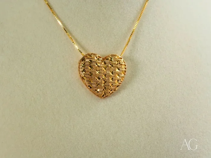 Golden Heart Pendant