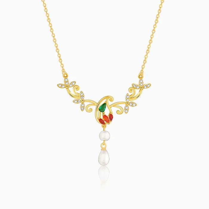 Golden Parvati Necklace
