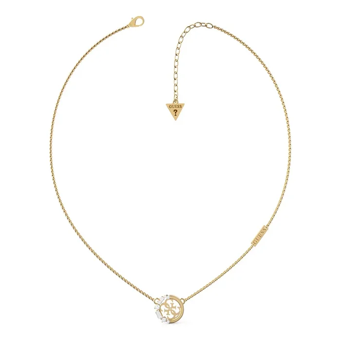 Guess Gold Plated Stainless Steel 16-18″ Tiny Chain 16mm 4G Chain