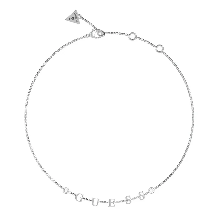 Guess Stainless Steel Mini Charms 16-18″ Chain