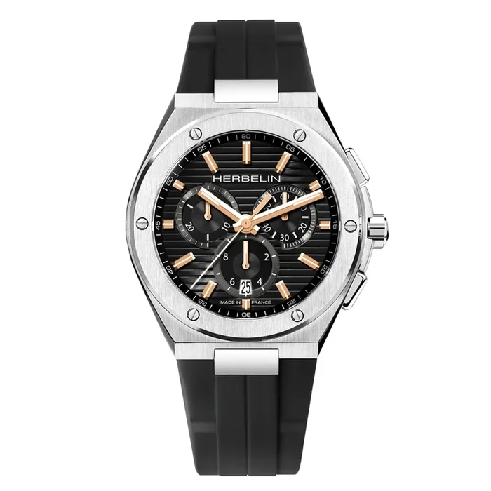 Herbelin Cap Camarat Chronograph 42 mm 37645A14TR – Lepage