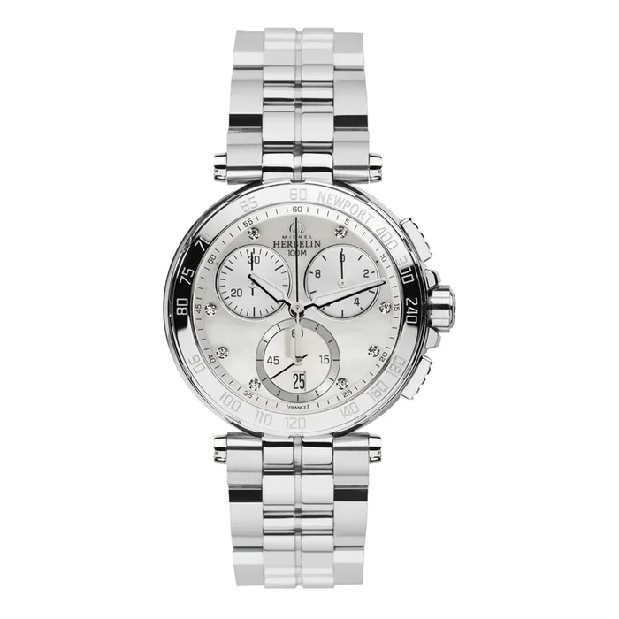 Herbelin Newport quartz chronograph 34 mm 33696/B59 – Lepage