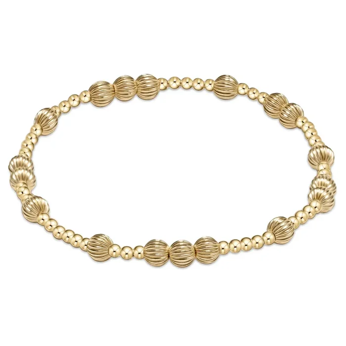 Hope Unwritten Dignity 5mm Bead Bracelet – Gold