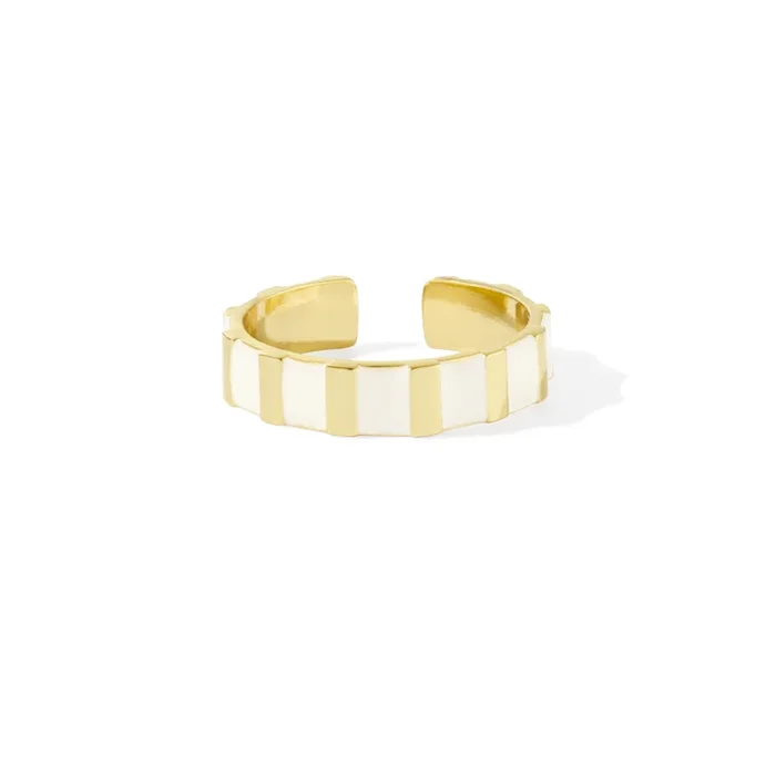 Inès Ring – Sand White