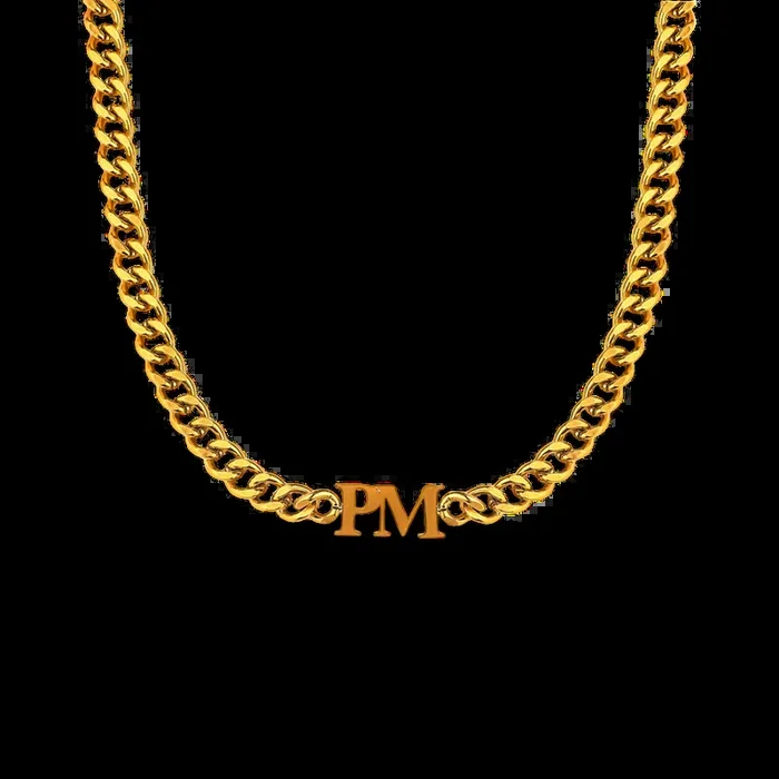 Initial Choker Necklace