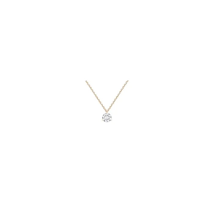 Joli Cœur necklace in rose gold and diamonds | LEPAGE