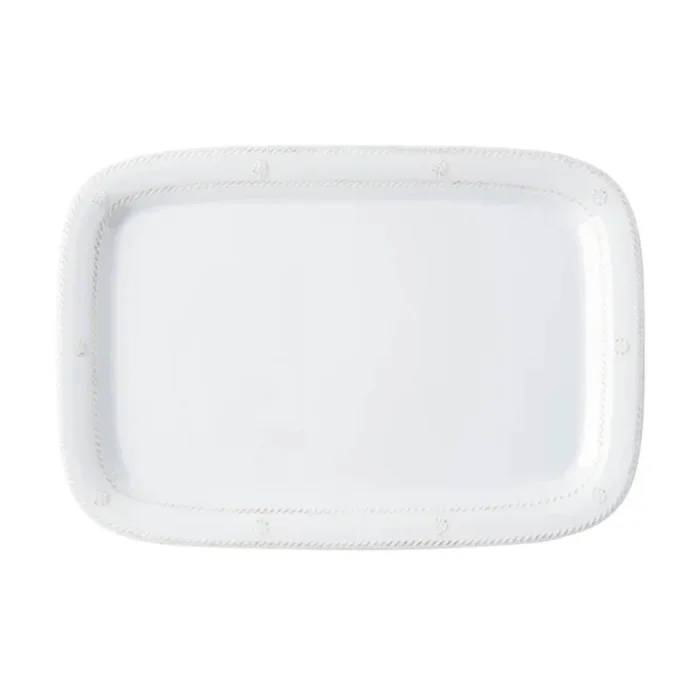 Juliska Berry & Thread Whitewash Melamine 16″ Tray