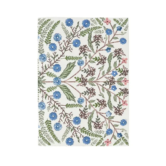 Juliska Villa Seville Embroidered 7″ x 10″ Paper Journal – Chambray