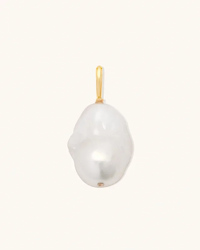 Jumbo Baroque Pearl Pendant