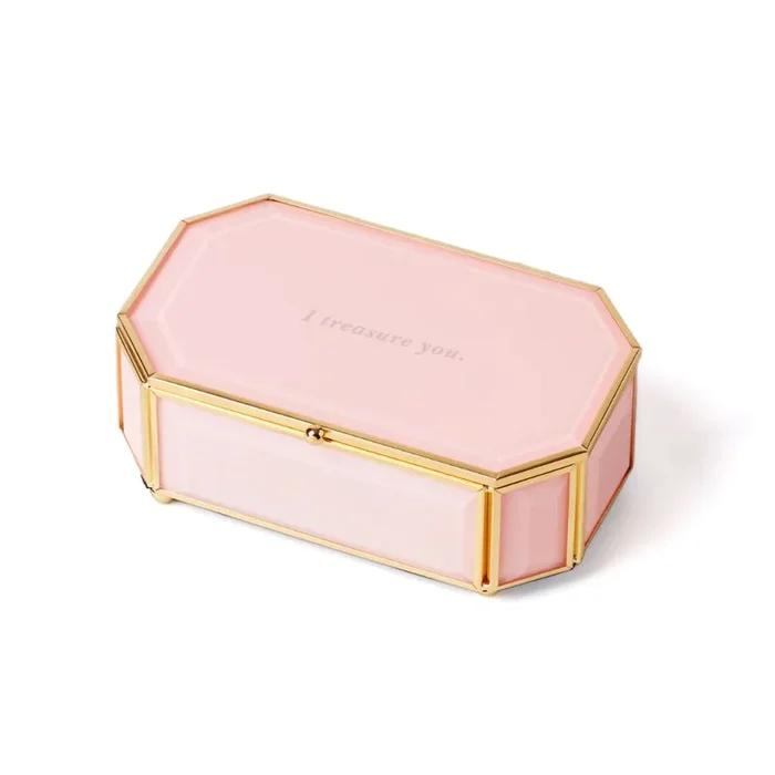 Kate Spade “I Treasure You” Pink Jewelry Box