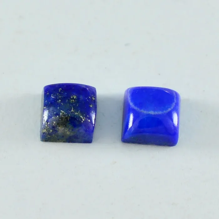 Lapis Lazuli 1PC Large 10×10 MM Square Cabochon Blue High-Quality semi Precious Precious Gemstone