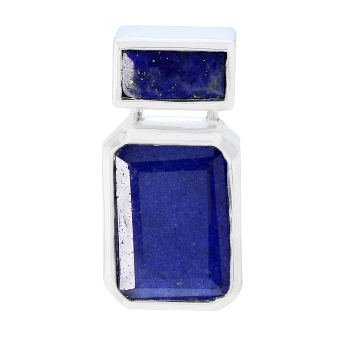 Lapis Lazuli Whisper-thin Moroccan 92.5 Silver Toi et Moi Agustina Cocktail Blue Pendant Jewellery
