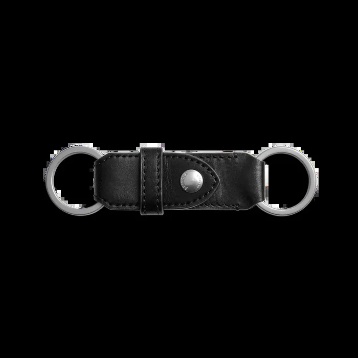 Leather Valet Key Fob – Black