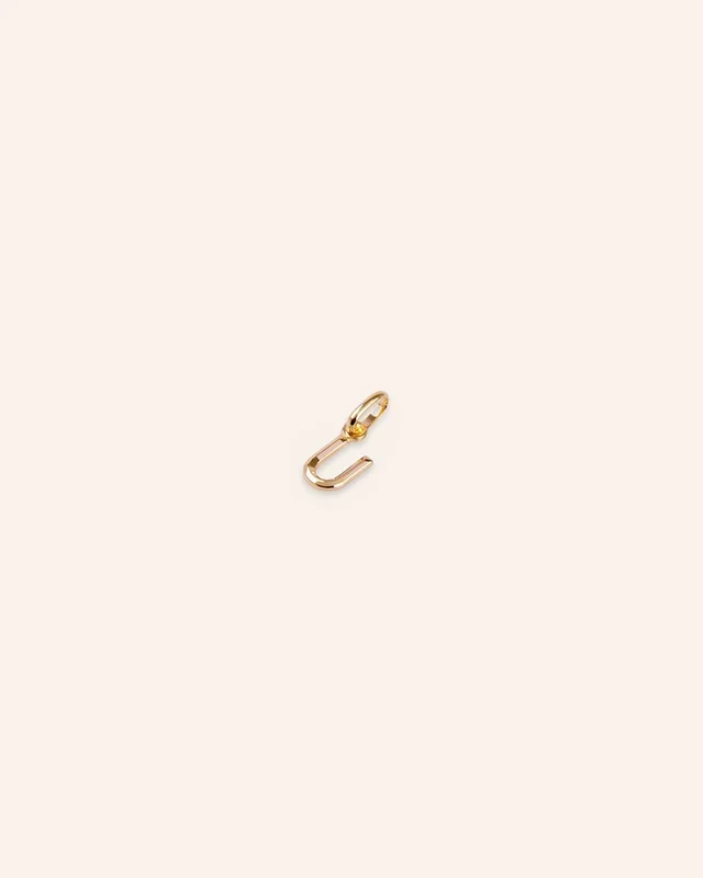 Letter U Pendant