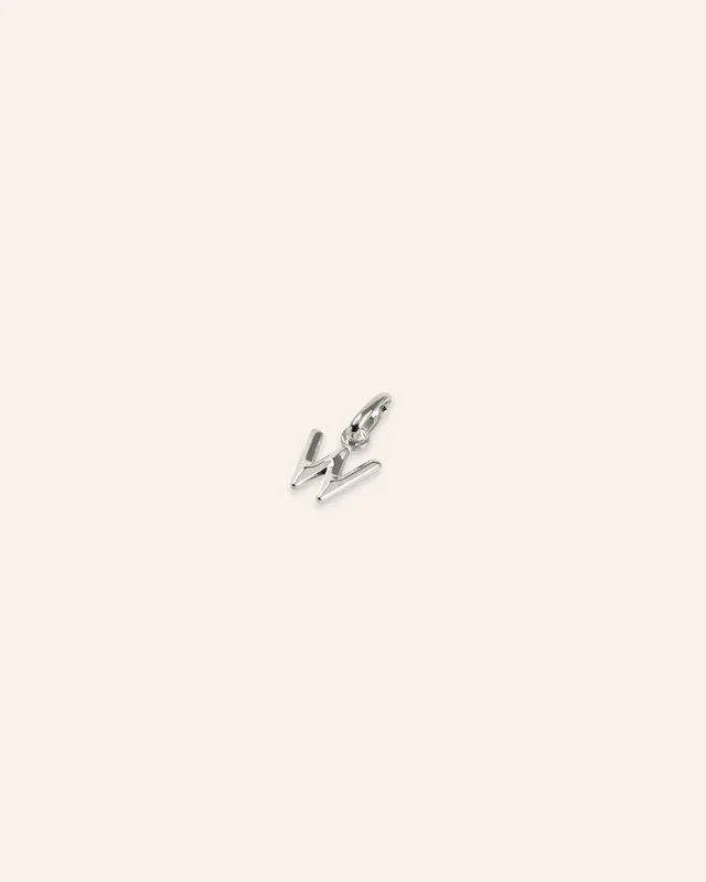 Letter W Pendant