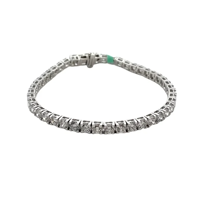LEWIS COLLECTION 10ct TW Lab Grown Tennis Bracelet
