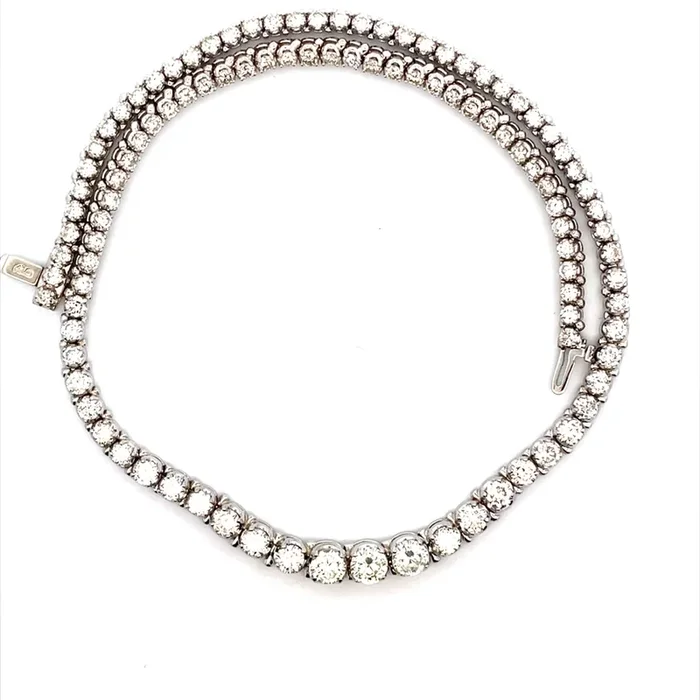 LEWIS COLLECTION Graduated Diamond Necklace