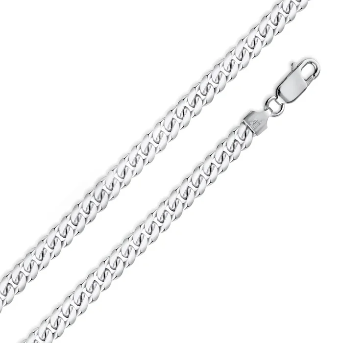 Light Weight Miami Cuban Diamond Cut 200 7.8mm Chain or Bracelet – CH689