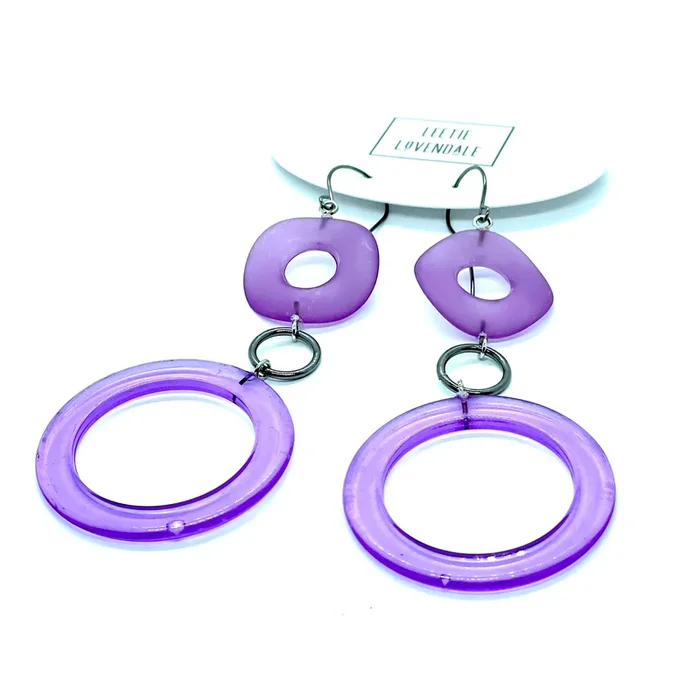Lilac Olivia Earrings