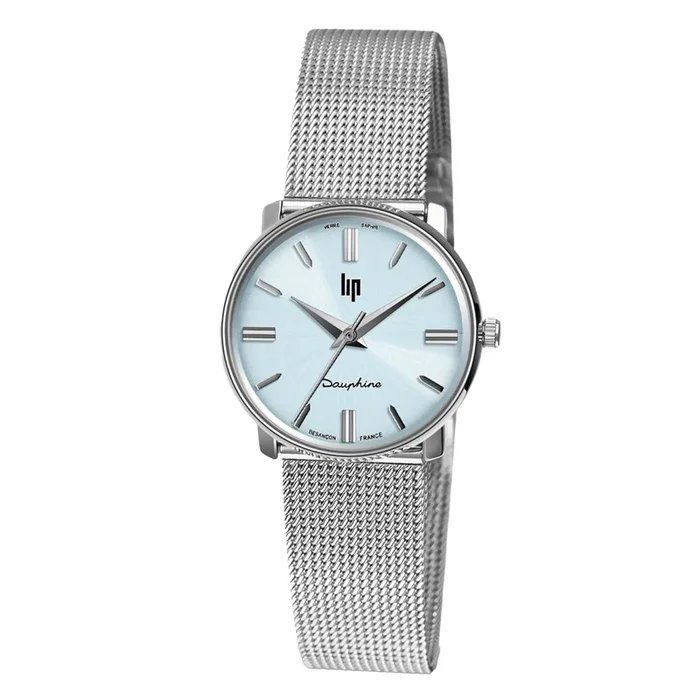 Lip Dauphine quartz blue dial 29 mm 671952 – Lepage