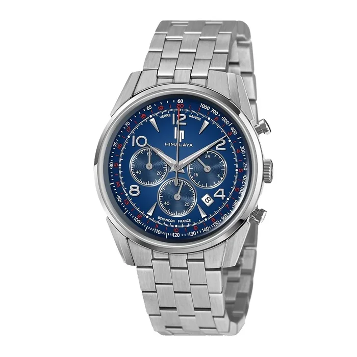 Lip Himalaya Chronograph Quartz blue 671710 – Lepage
