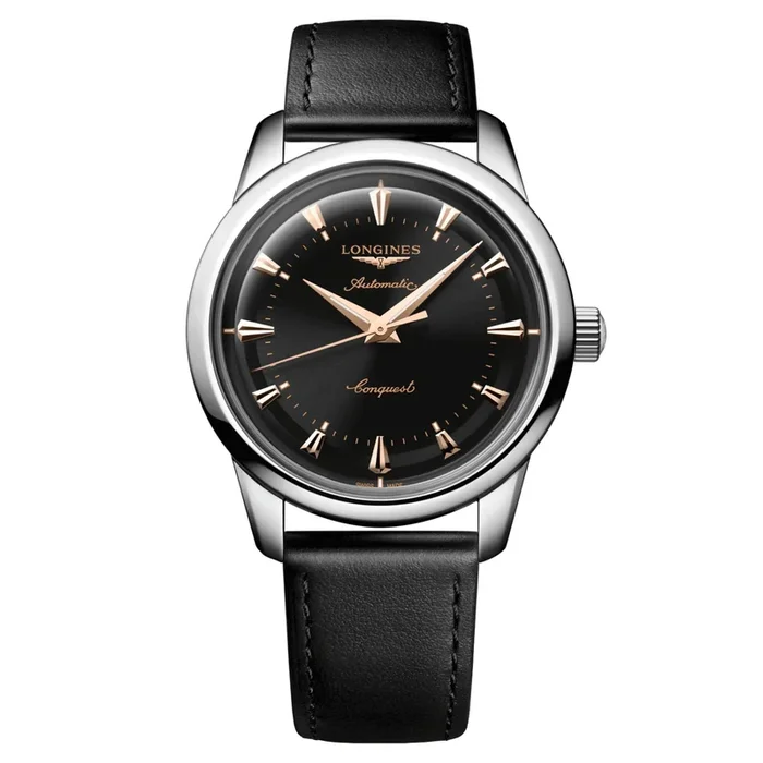 Longines Conquest Heritage auto 40 mm watch L1.650.4.52.2 – Lepage