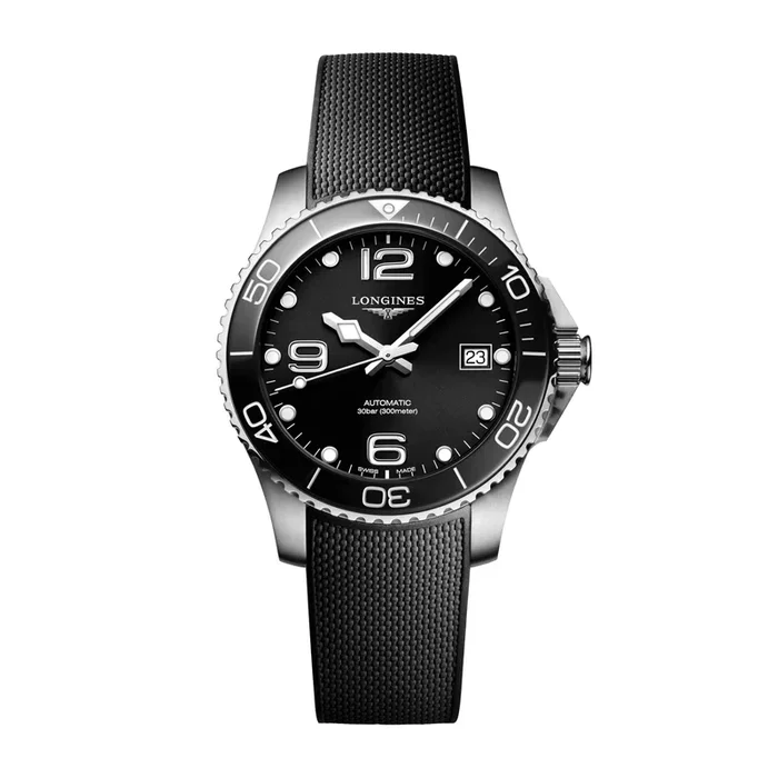 Longines HydroConquest automatic 39 mm Watch L3.780.4.56.9 – Lepage