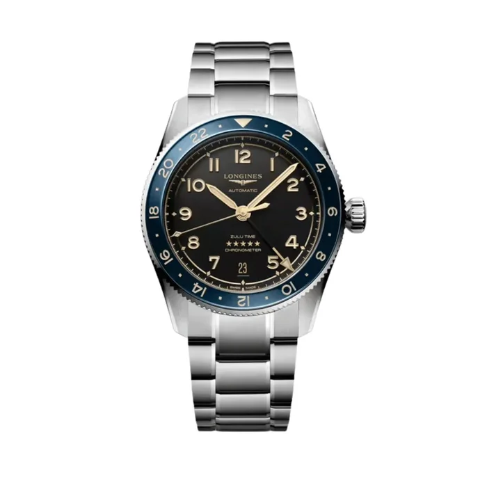 Longines Spirit Zulu Time 39 mm L3.802.4.60.6 – Lepage