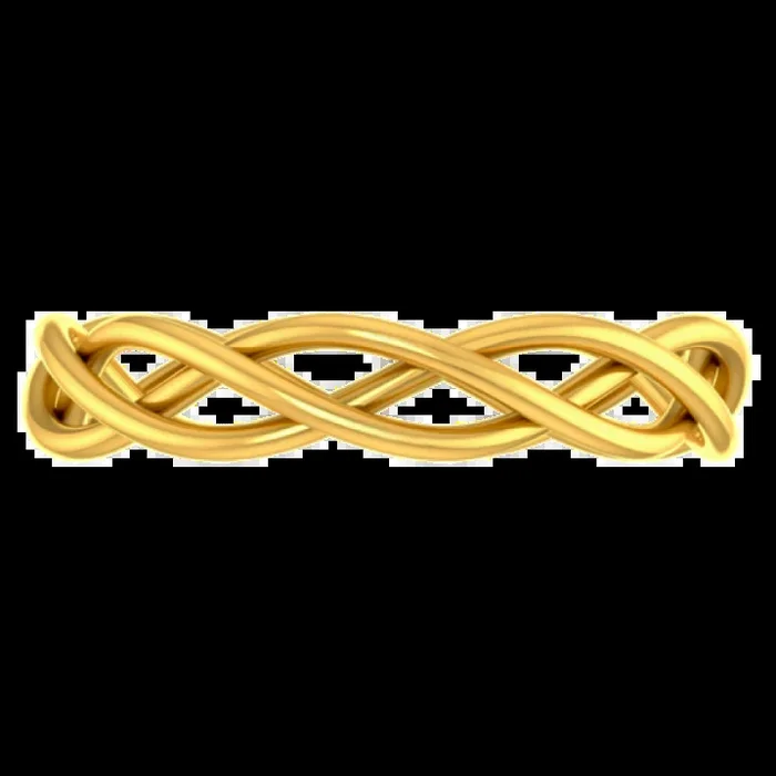 Lovely Sleek 18k Gold Thumb Ring From Pc Chandra Online Exclusive Collection