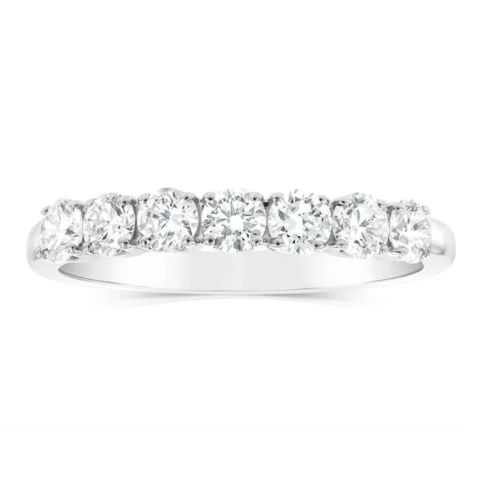 Luminesce Lab Grown Platinum 0.70 Carat Diamond Eternity Ring