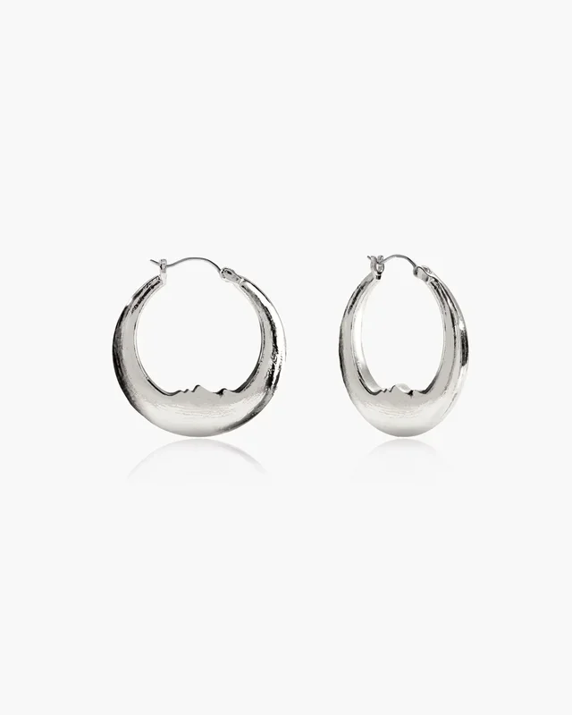 Luna Ohrringe in Silber