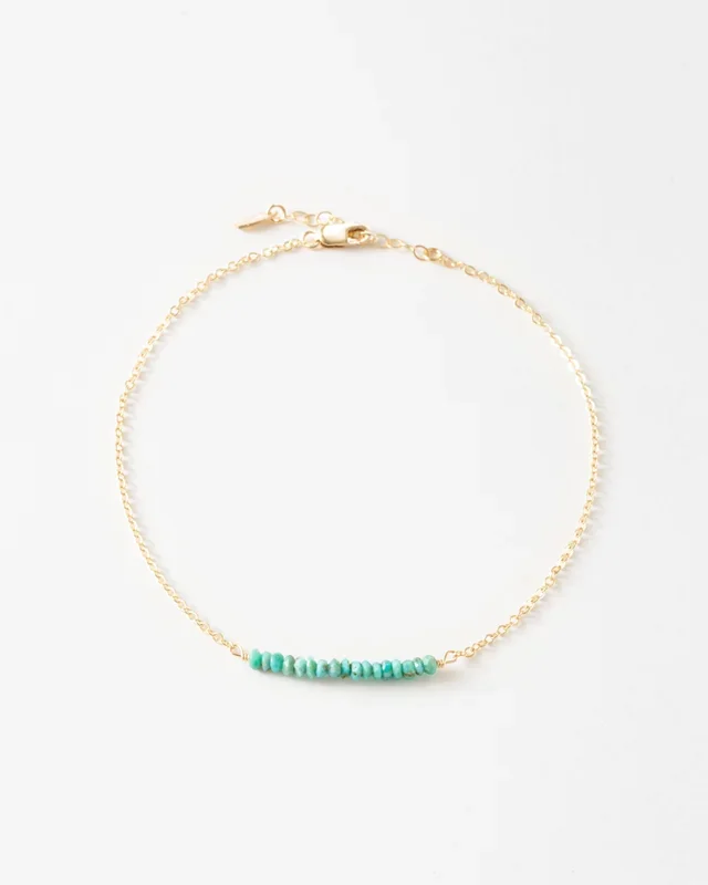Maia Gemstone Anklet