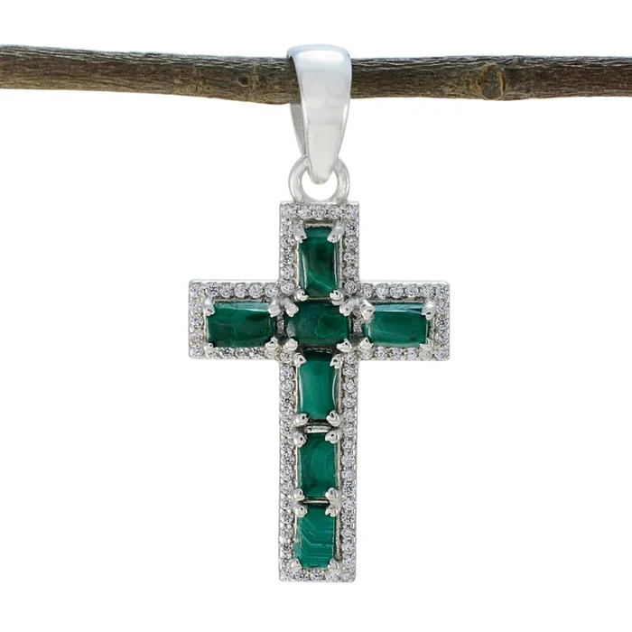 Malachite Whisper-thin African Silver multiple Katarina Cocktail Green Pendant Jewelry